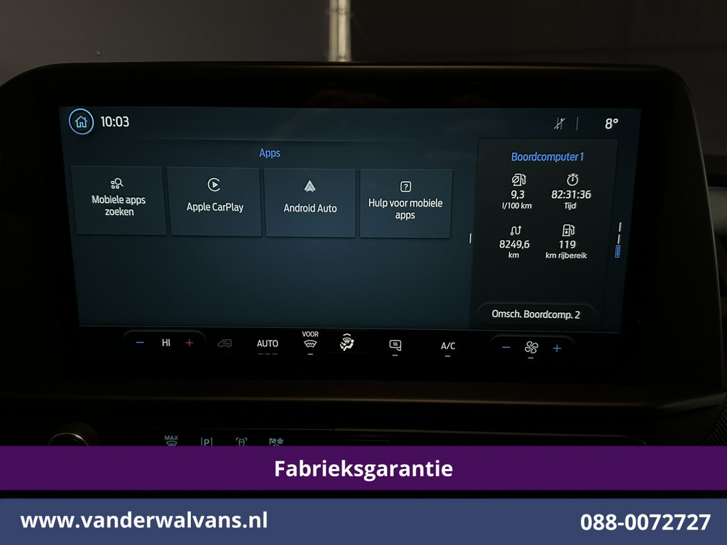 Ford Transit Custom 2.0 TDCI 111pk L1H1 Fabrieksgarantie Euro6 Airco | Camera | LED | Apple Carplay | Cruisecontrol Android Auto, Verwarmde voorruit, Parkeersensoren, Bijrijdersbank 6