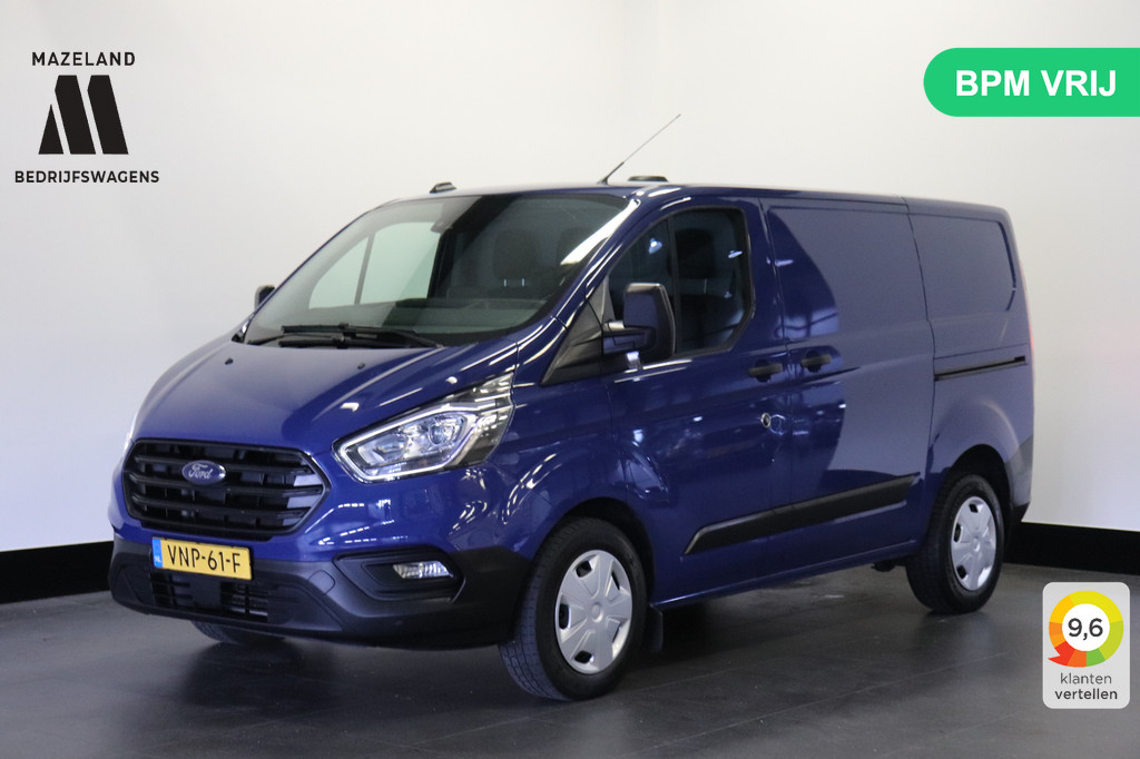 Ford Transit Custom 2.0 TDCI 130PK Automaat 2x Schuifdeur EURO 6 - Airco - Navi - ACC - €16.900,- Excl.