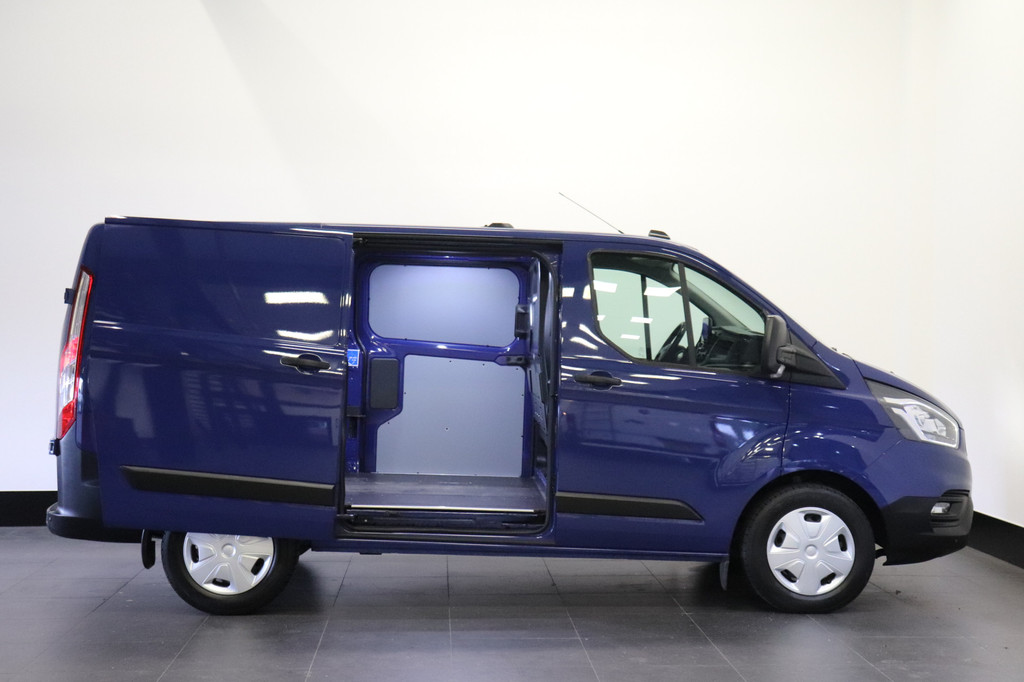 Ford Transit Custom 2.0 TDCI 130PK Automaat 2x Schuifdeur EURO 6 - Airco - Navi - ACC - €16.900,- Excl. 12