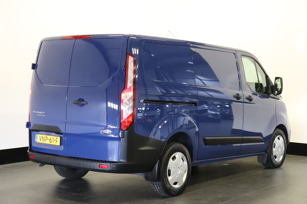 Ford Transit Custom 2.0 TDCI 130PK Automaat 2x Schuifdeur EURO 6 - Airco - Navi - ACC - €16.900,- Excl. 2