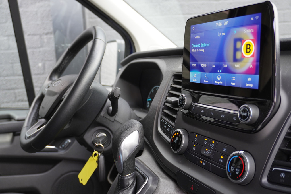 Ford Transit Custom 2.0 TDCI 130PK Automaat 2x Schuifdeur EURO 6 - Airco - Navi - Cruise - PDC - € 15.900,- Excl. 3