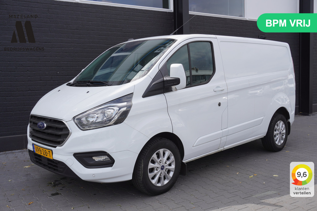 Ford Transit Custom 2.0 TDCI 130PK Automaat EURO 6 - Airco - Navi - Cruise - € 19.950,- Excl.