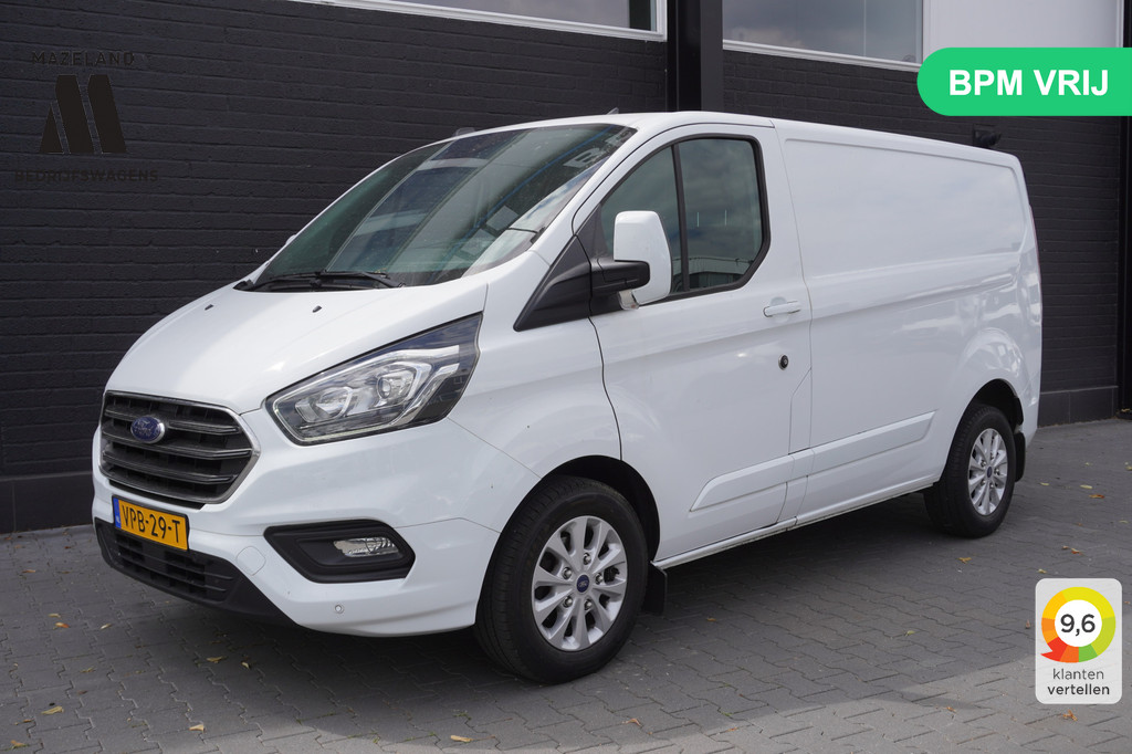 Ford Transit Custom 2.0 TDCI 130PK Automaat EURO 6 - Airco - Navi - Cruise - Camera - € 19.950,- Excl.