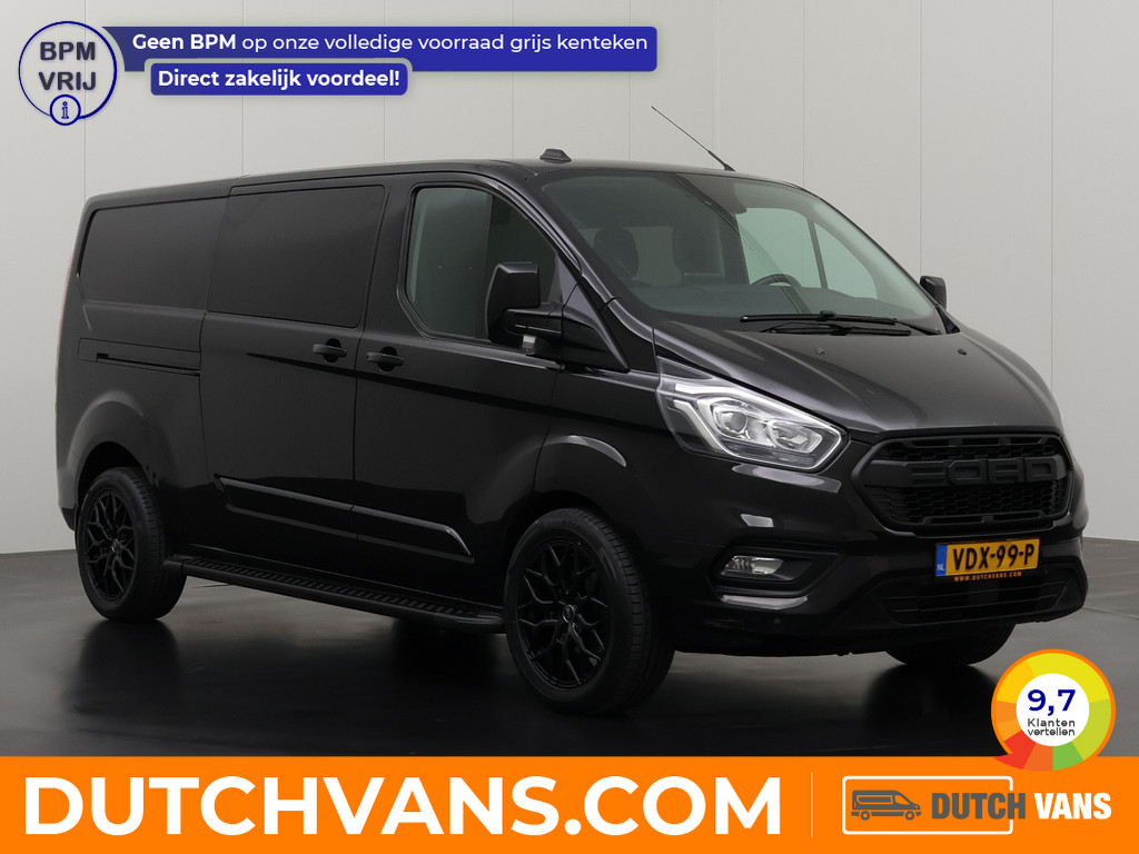 Ford Transit Custom 2.0TDCI 130PK Automaat Lang Black Edition | Navigatie | Camera | 2xSchuifdeur | Trekhaak