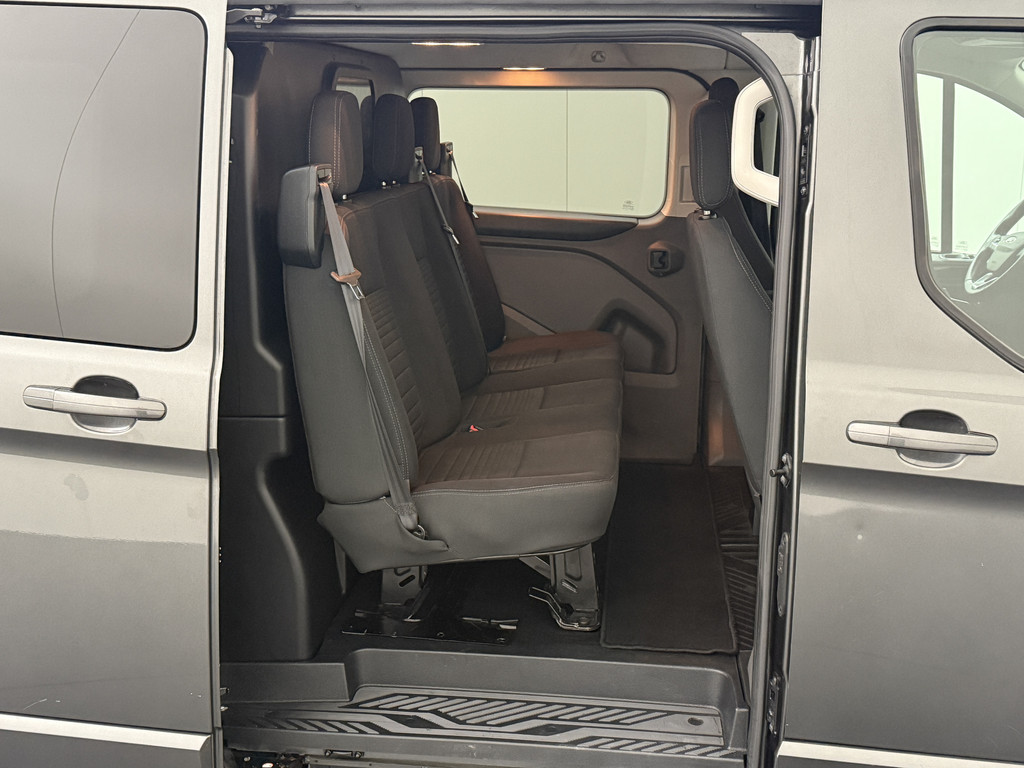 Ford Transit Custom 2.0TDCI 130PK Automaat Lang Limited Dubbele Cabine | Navigatie | Camera | Imperiaal | Trekhaak 21