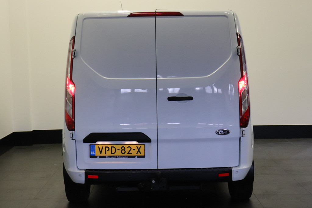 Ford Transit Custom 2.0 TDCI 130PK L2 Dubbele Cabine EURO 6 - Airco - Navi - Cruise - Trekhaak - € 18.950,- Excl. 8