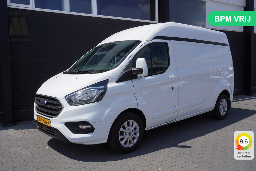 Ford Transit Custom 2.0 TDCI 130PK L2H2 Automaat EURO 6 - Airco - Navi - Cruise - € 20.900,- Excl.