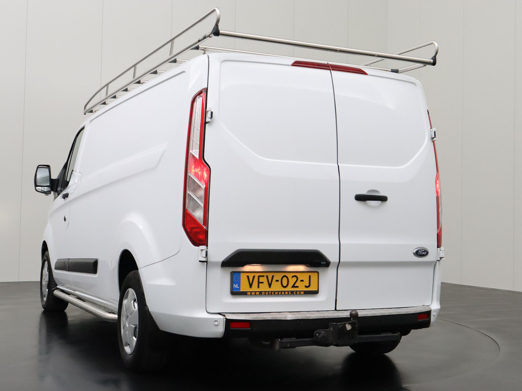 Ford Transit Custom 2.0TDCI 130PK Lang | Imperiaal | Trekhaak | Navigatie | Camera | 3-Persoons | Airco | Cruise 21
