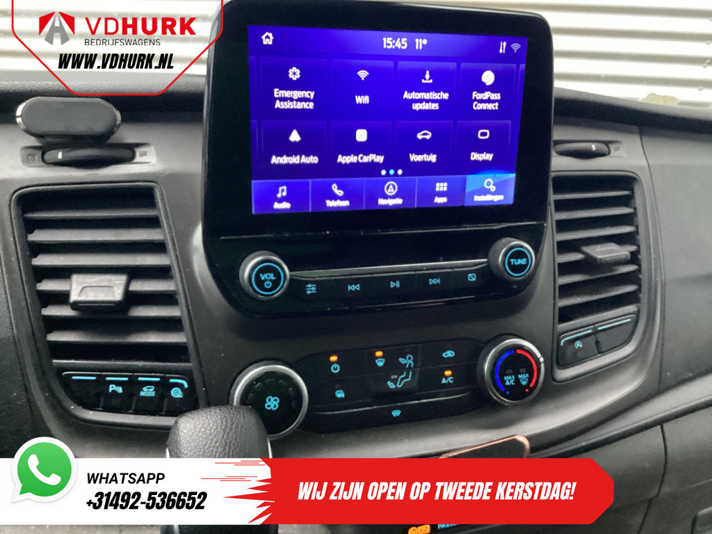Ford Transit Custom 2.0 TDCI 130 pk Aut. L2 Trend EXPORT NL Auto/ Carplay/ Cruise/ Airco/ Sidesteps/ LMV/ Trekhaak 11