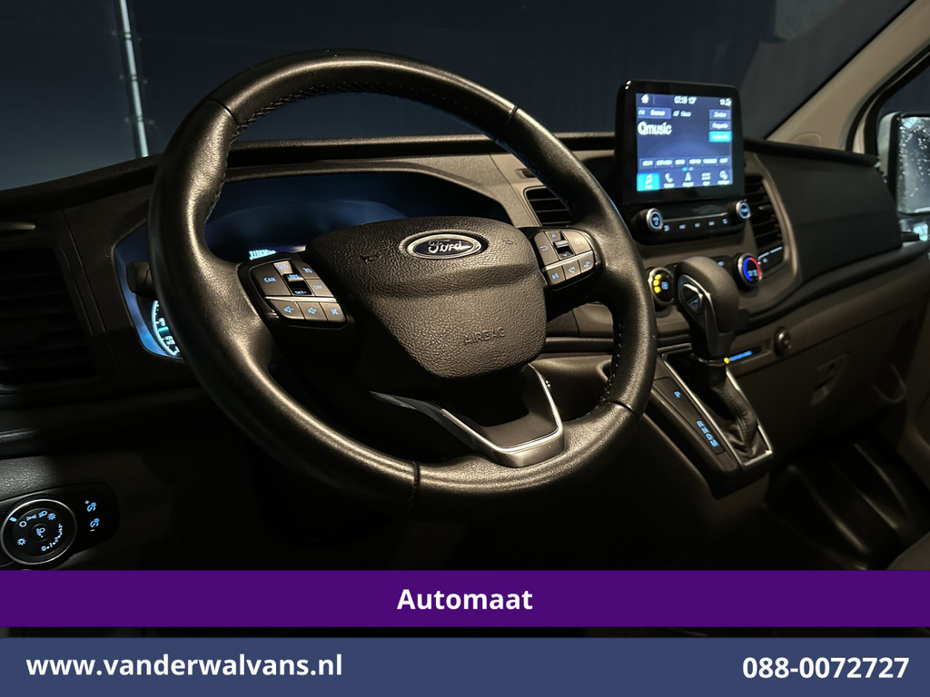 Ford Transit Custom 2.0 TDCI 130pk Automaat L1H1 Euro6 Airco | Camera | LED | Apple Carplay | Stoelverwarming Verwarmde voorruit, Parkeersensoren, Bijrijdersbank 17