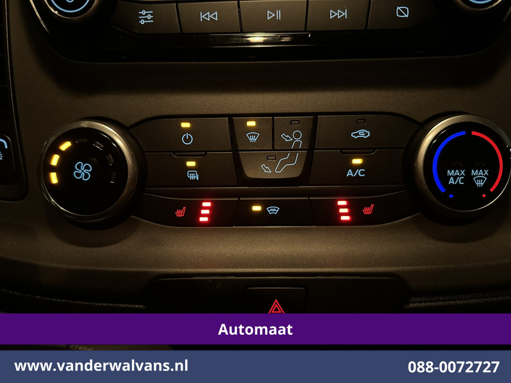 Ford Transit Custom 2.0 TDCI 130pk Automaat L1H1 Euro6 Airco | Camera | LED | Apple Carplay | Stoelverwarming Verwarmde voorruit, Parkeersensoren, Bijrijdersbank 8