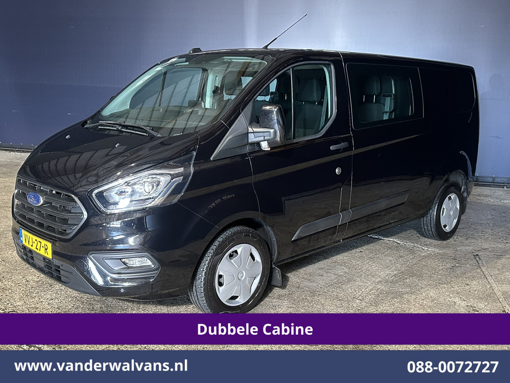 Ford Transit Custom 2.0 TDCI 130pk Automaat L2H1 Dubbele Cabine Euro6 Airco | 6-Zits | Navigatie | Cruisecontrol LED, Apple Carplay, Android Auto, Parkeersensoren 11