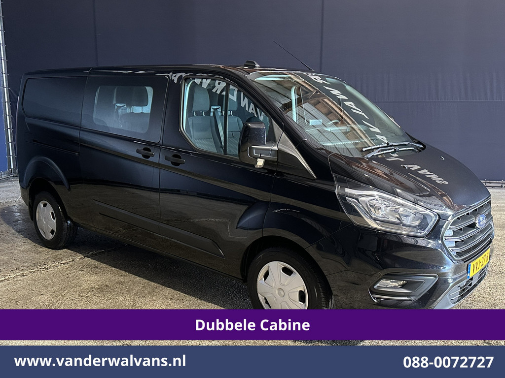 Ford Transit Custom 2.0 TDCI 130pk Automaat L2H1 Dubbele Cabine Euro6 Airco | 6-Zits | Navigatie | Cruisecontrol LED, Apple Carplay, Android Auto, Parkeersensoren 12