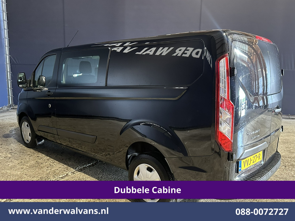 Ford Transit Custom 2.0 TDCI 130pk Automaat L2H1 Dubbele Cabine Euro6 Airco | 6-Zits | Navigatie | Cruisecontrol LED, Apple Carplay, Android Auto, Parkeersensoren 13