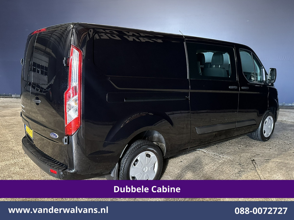 Ford Transit Custom 2.0 TDCI 130pk Automaat L2H1 Dubbele Cabine Euro6 Airco | 6-Zits | Navigatie | Cruisecontrol LED, Apple Carplay, Android Auto, Parkeersensoren 14