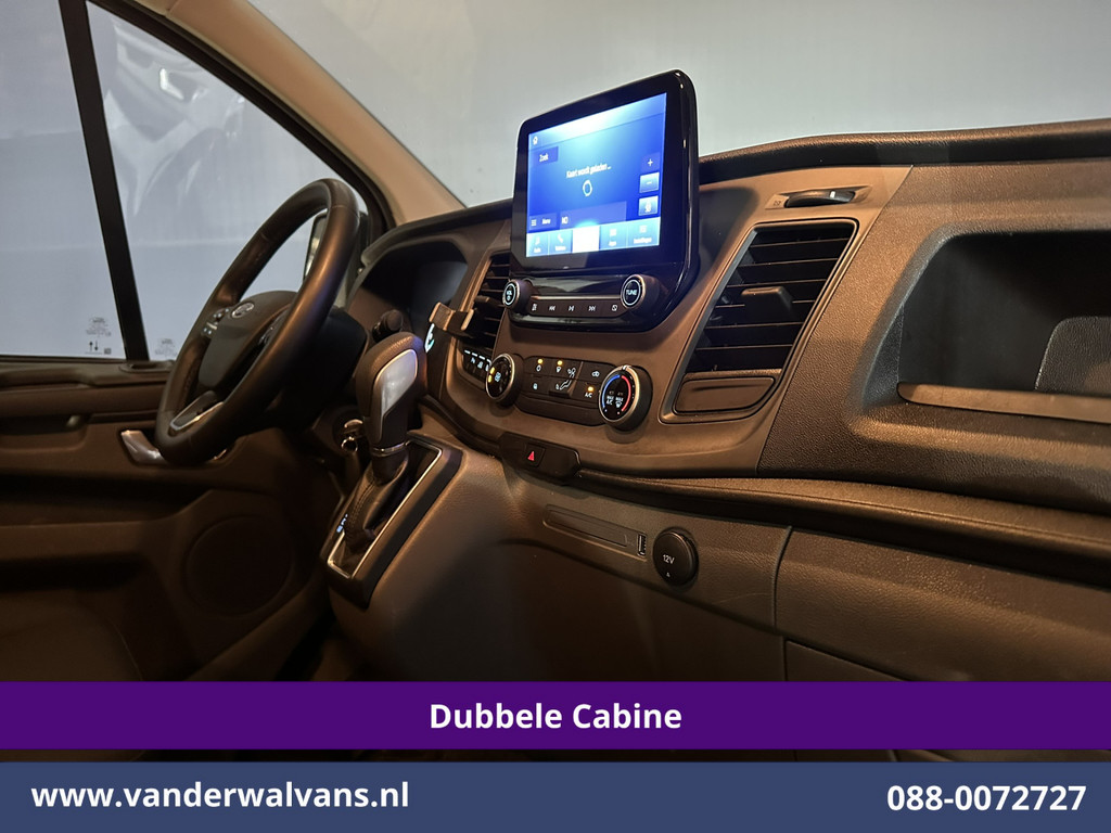 Ford Transit Custom 2.0 TDCI 130pk Automaat L2H1 Dubbele Cabine Euro6 Airco | 6-Zits | Navigatie | Cruisecontrol LED, Apple Carplay, Android Auto, Parkeersensoren 15