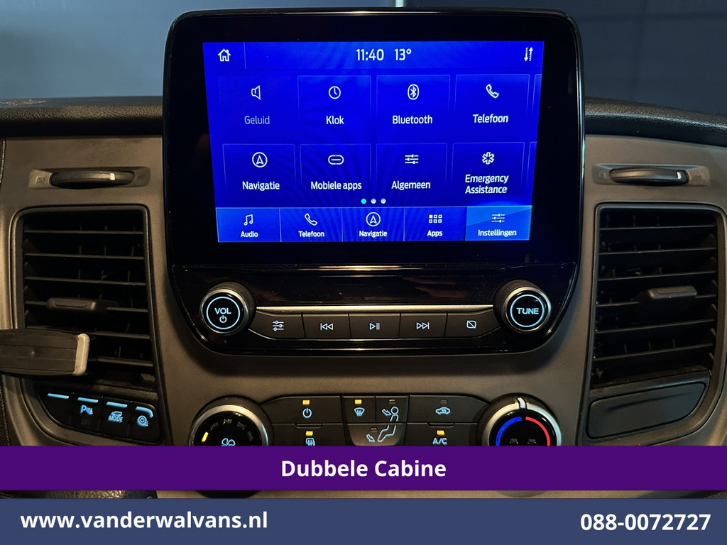 Ford Transit Custom 2.0 TDCI 130pk Automaat L2H1 Dubbele Cabine Euro6 Airco | 6-Zits | Navigatie | Cruisecontrol LED, Apple Carplay, Android Auto, Parkeersensoren 17