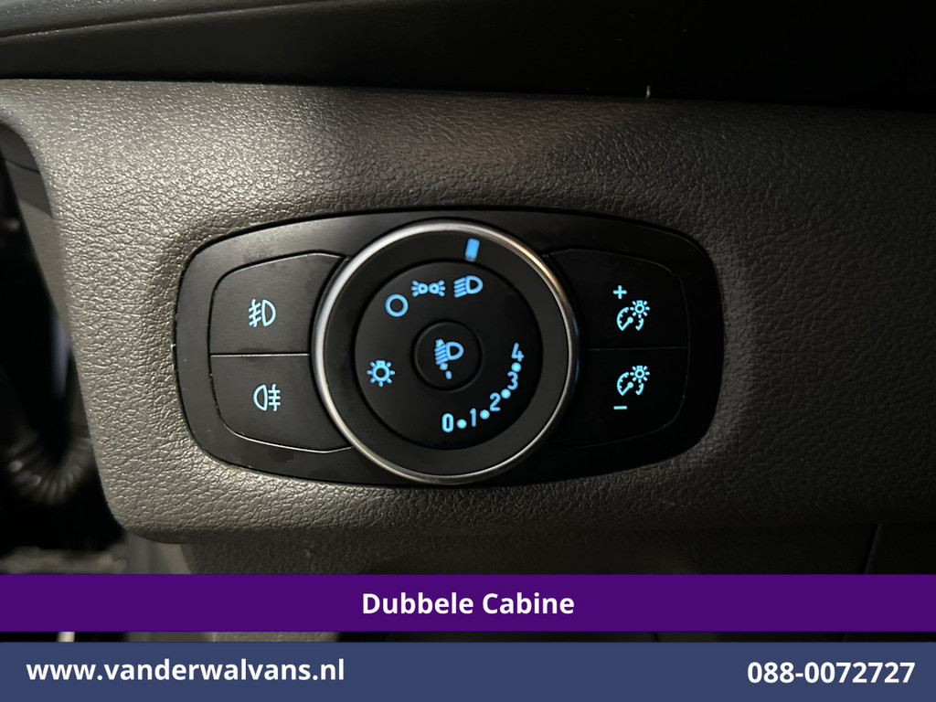 Ford Transit Custom 2.0 TDCI 130pk Automaat L2H1 Dubbele Cabine Euro6 Airco | 6-Zits | Navigatie | Cruisecontrol LED, Apple Carplay, Android Auto, Parkeersensoren 18