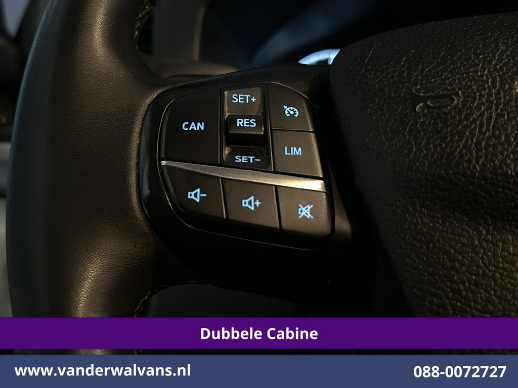 Ford Transit Custom 2.0 TDCI 130pk Automaat L2H1 Dubbele Cabine Euro6 Airco | 6-Zits | Navigatie | Cruisecontrol LED, Apple Carplay, Android Auto, Parkeersensoren 7