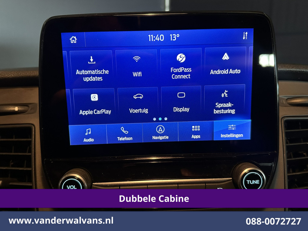 Ford Transit Custom 2.0 TDCI 130pk Automaat L2H1 Dubbele Cabine Euro6 Airco | 6-Zits | Navigatie | Cruisecontrol LED, Apple Carplay, Android Auto, Parkeersensoren 8
