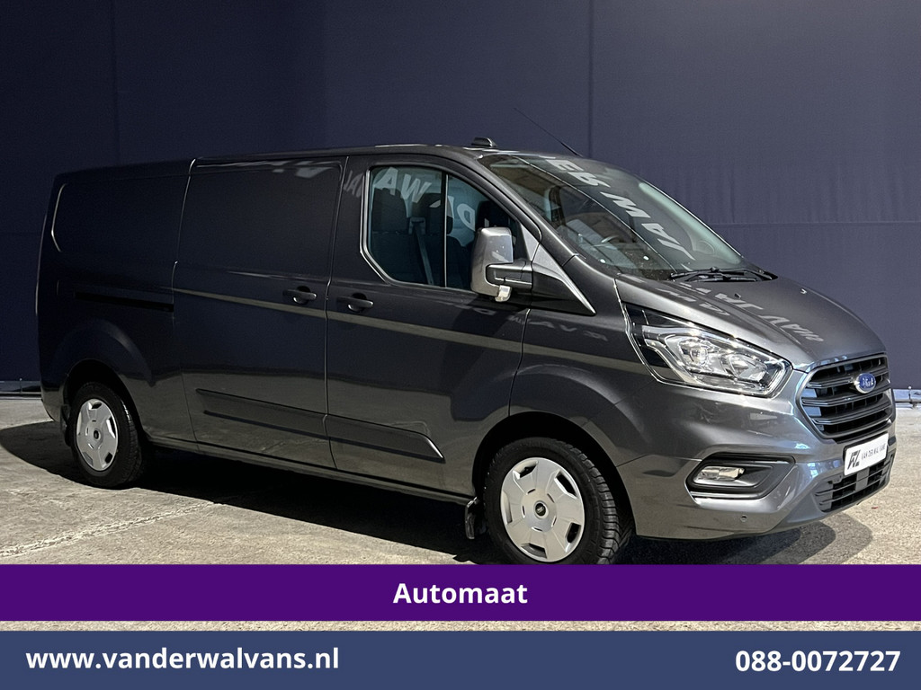 Ford Transit Custom 2.0 TDCI 130pk Automaat L2H1 Euro6 Airco | Apple Carplay | Android Auto | Cruisecontrol Parkeersensoren, verwarmde voorruit, bijrijdersbank, LED 10