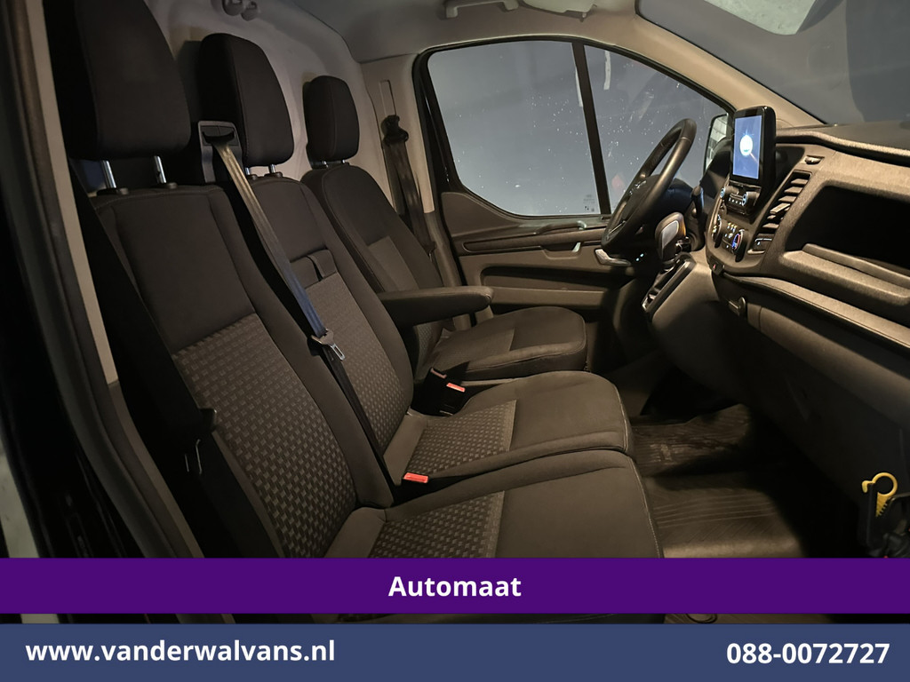 Ford Transit Custom 2.0 TDCI 130pk Automaat L2H1 Euro6 Airco | Multimediascherm | LED | Cruisecontrol | Parkeersensoren Verwarmde voorruit, Bijrijdersbank 14