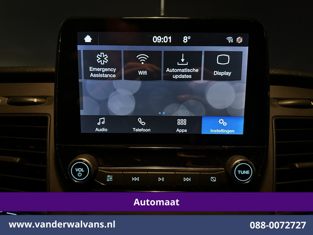 Ford Transit Custom 2.0 TDCI 130pk Automaat L2H1 Euro6 Airco | Multimediascherm | LED | Cruisecontrol | Parkeersensoren Verwarmde voorruit, Bijrijdersbank 17