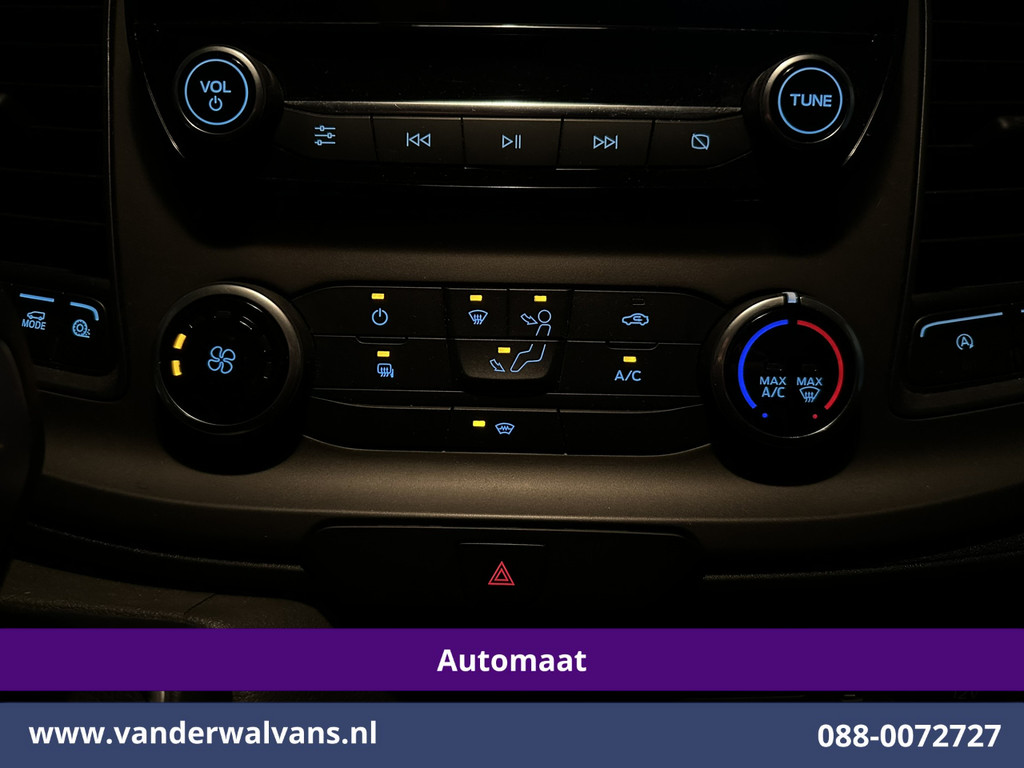 Ford Transit Custom 2.0 TDCI 130pk Automaat L2H1 Euro6 Airco | Multimediascherm | LED | Cruisecontrol | Parkeersensoren Verwarmde voorruit, Bijrijdersbank 7