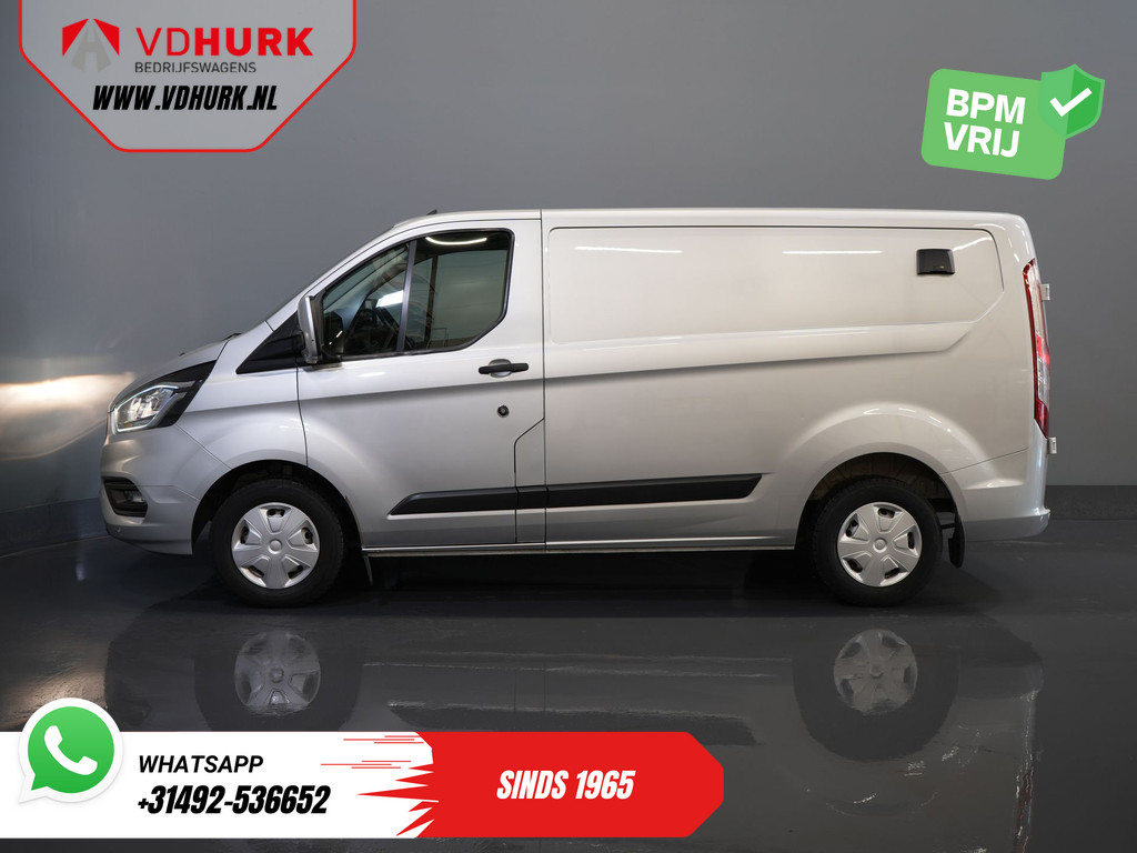 Ford Transit Custom 2.0 TDCI 130 pk BPM VRIJ! Sortimo/ Standkachel/ Stoelverw./ Carplay/ Camera/ Navi/ Cruise 10