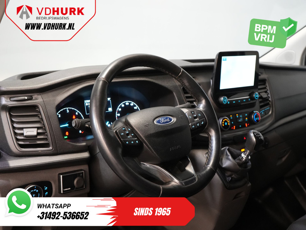 Ford Transit Custom 2.0 TDCI 130 pk BPM VRIJ! Sortimo/ Standkachel/ Stoelverw./ Carplay/ Camera/ Navi/ Cruise 14