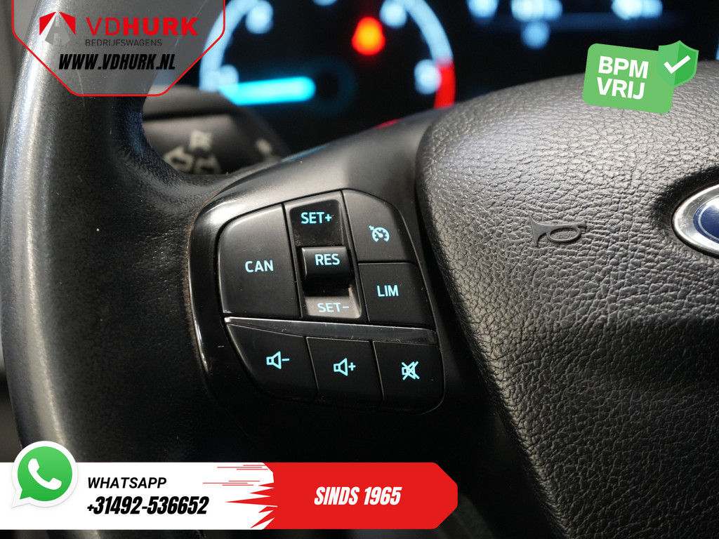 Ford Transit Custom 2.0 TDCI 130 pk BPM VRIJ! Sortimo/ Standkachel/ Stoelverw./ Carplay/ Camera/ Navi/ Cruise 20