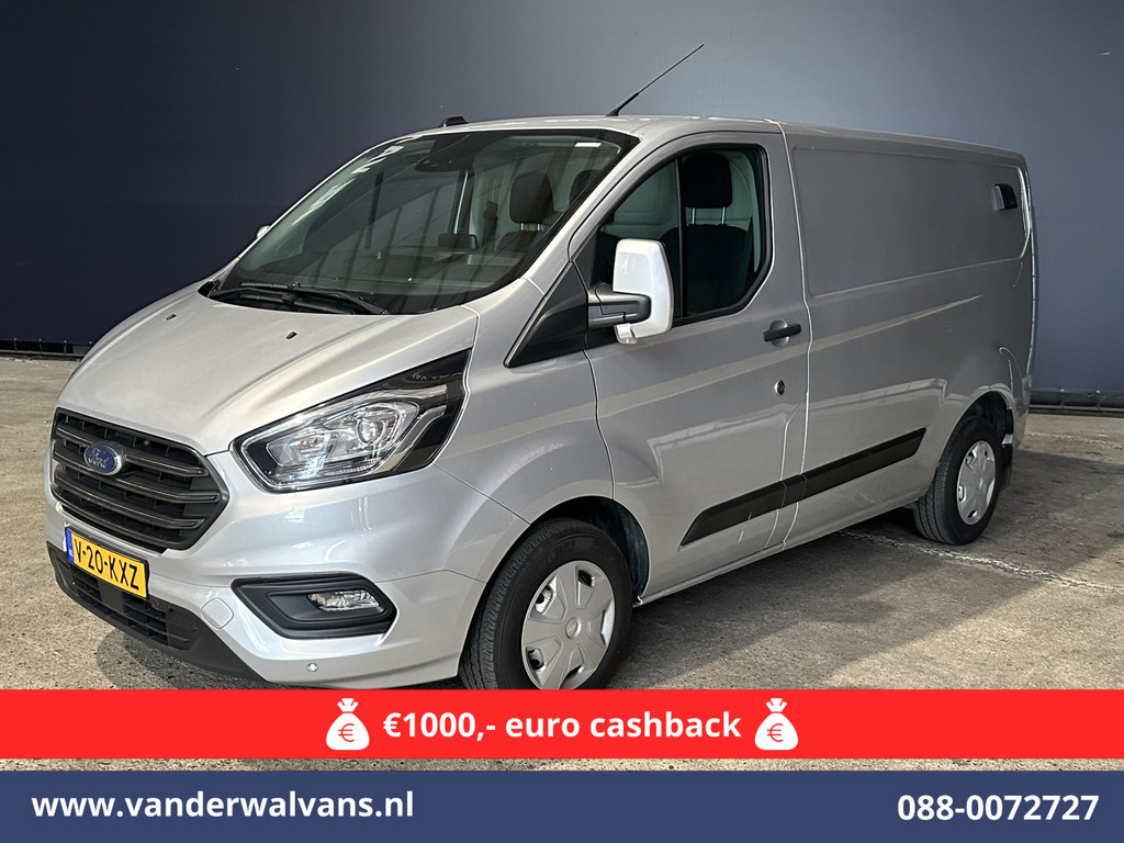 Ford Transit Custom 2.0 TDCI 130pk L1H1 Euro6 Airco | Camera | Navigatie | LED | Cruisecontrol Parkeersensoren, Stoelverwarming, Verwarmde voorruit, Bijrijdersbank, 2500kg trekvermogen 12