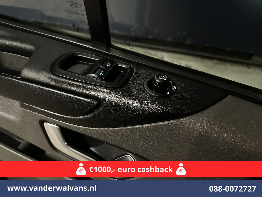 Ford Transit Custom 2.0 TDCI 130pk L1H1 Euro6 Airco | Camera | Navigatie | LED | Cruisecontrol Parkeersensoren, Stoelverwarming, Verwarmde voorruit, Bijrijdersbank, 2500kg trekvermogen 19