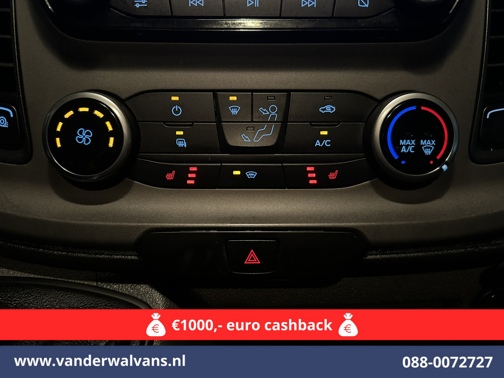 Ford Transit Custom 2.0 TDCI 130pk L1H1 Euro6 Airco | Camera | Navigatie | LED | Cruisecontrol Parkeersensoren, Stoelverwarming, Verwarmde voorruit, Bijrijdersbank, 2500kg trekvermogen 7