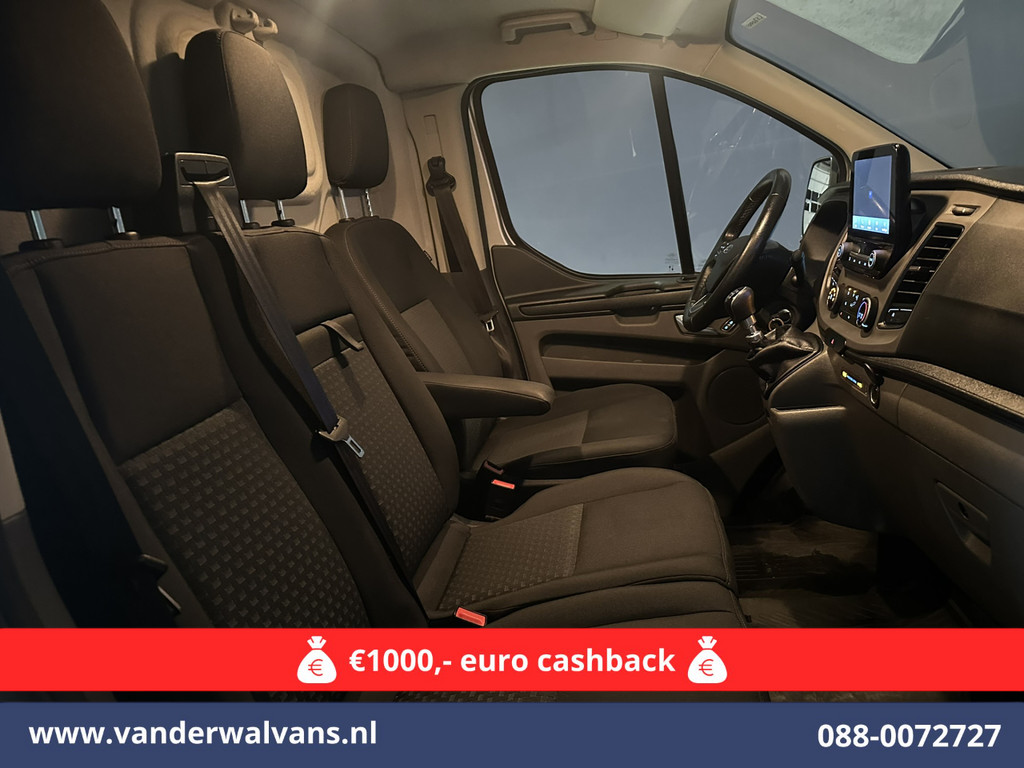 Ford Transit Custom 2.0 TDCI 130pk L1H1 Euro6 Airco | Camera | Navigatie | LED | Cruisecontrol Parkeersensoren, Stoelverwarming, Verwarmde voorruit, Bijrijdersbank, 2500kg trekvermogen 9