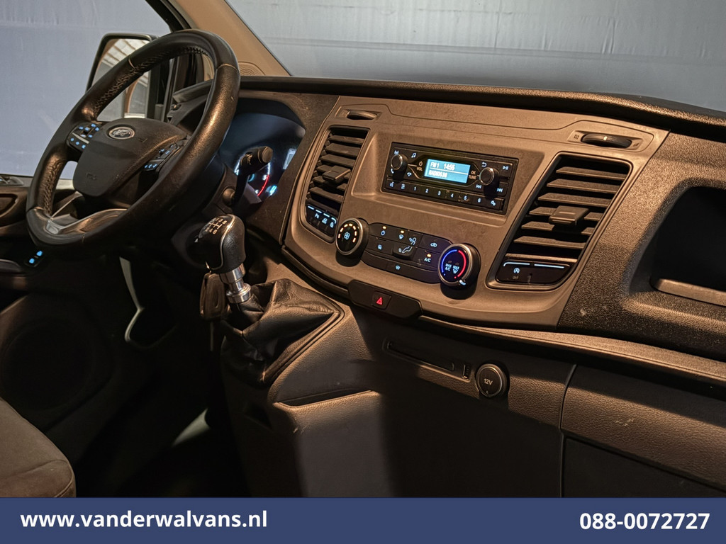 Ford Transit Custom 2.0 TDCI 130pk L1H1 Euro6 Airco | LED | 2500kg Trekhaak | Cruisecontrol | Verwarmde voorruit Parkeersensoren, Bijrijdersbank 13