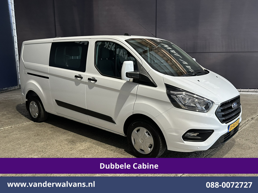 Ford Transit Custom 2.0 TDCI 130pk L2H1 Dubbele Cabine Euro6 Airco | 5-Zits | Navigatie | Apple Carplay | LED | Cruisecontrol Android Auto, Stoelverwarming, Parkeersensoren, Achterklep 10