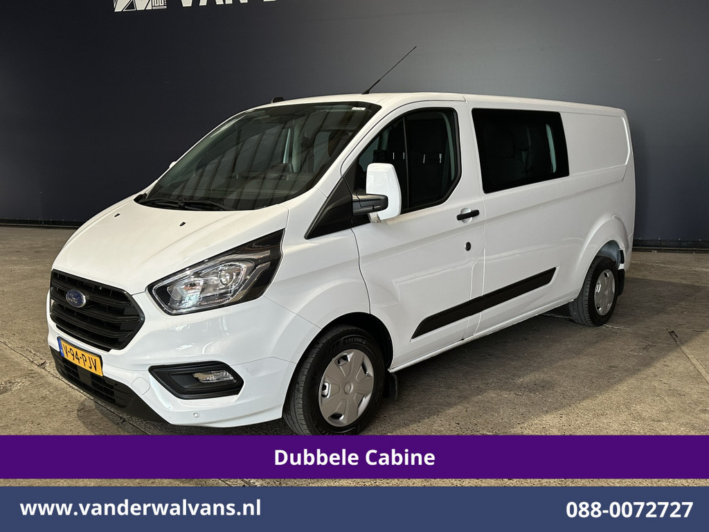 Ford Transit Custom 2.0 TDCI 130pk L2H1 Dubbele Cabine Euro6 Airco | 5-Zits | Navigatie | Apple Carplay | LED | Cruisecontrol Android Auto, Stoelverwarming, Parkeersensoren, Achterklep 11