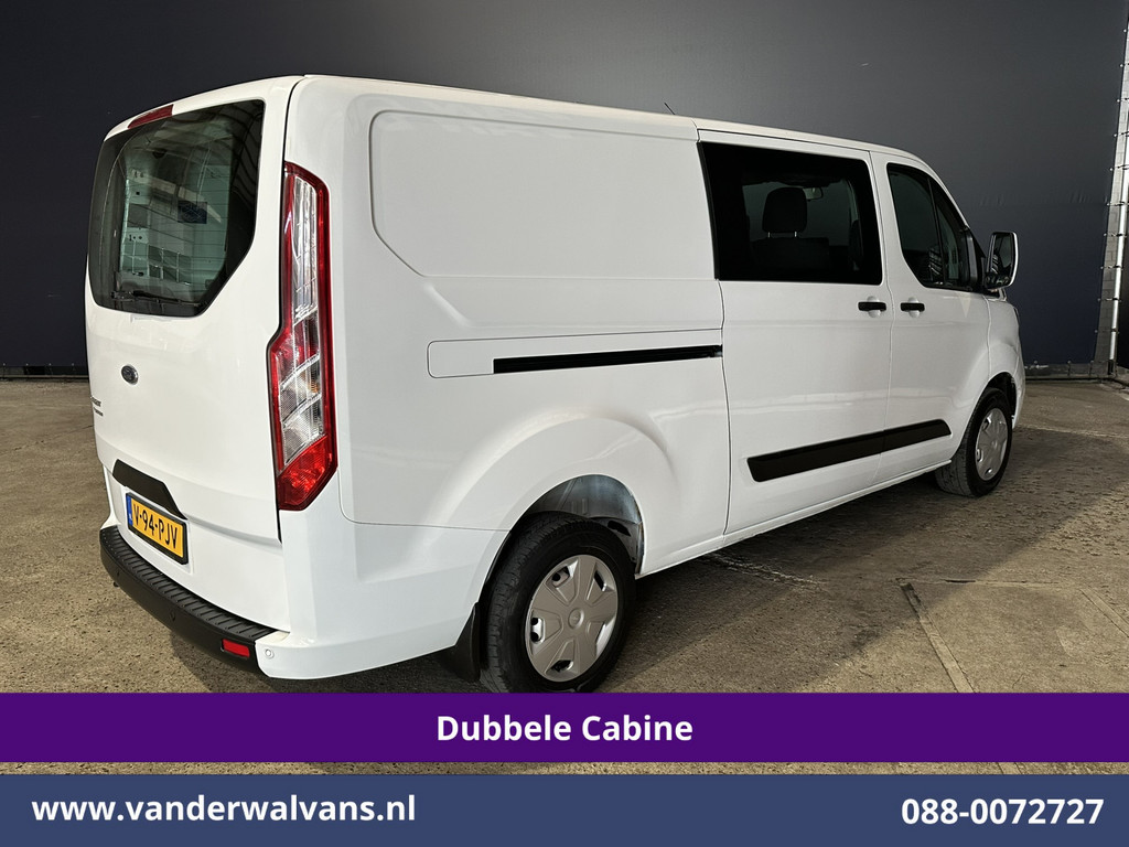 Ford Transit Custom 2.0 TDCI 130pk L2H1 Dubbele Cabine Euro6 Airco | 5-Zits | Navigatie | Apple Carplay | LED | Cruisecontrol Android Auto, Stoelverwarming, Parkeersensoren, Achterklep 13