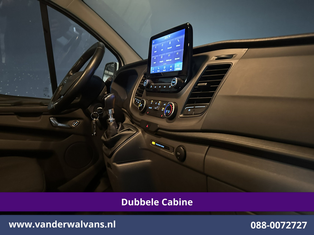 Ford Transit Custom 2.0 TDCI 130pk L2H1 Dubbele Cabine Euro6 Airco | 5-Zits | Navigatie | Apple Carplay | LED | Cruisecontrol Android Auto, Stoelverwarming, Parkeersensoren, Achterklep 15