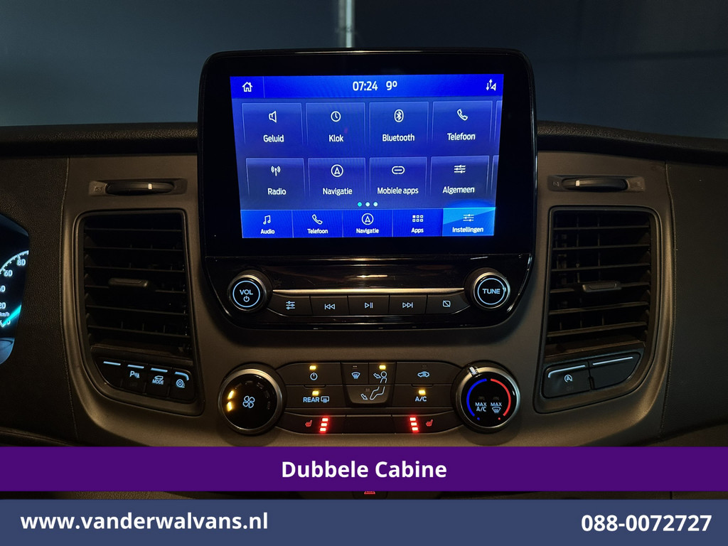 Ford Transit Custom 2.0 TDCI 130pk L2H1 Dubbele Cabine Euro6 Airco | 5-Zits | Navigatie | Apple Carplay | LED | Cruisecontrol Android Auto, Stoelverwarming, Parkeersensoren, Achterklep 17