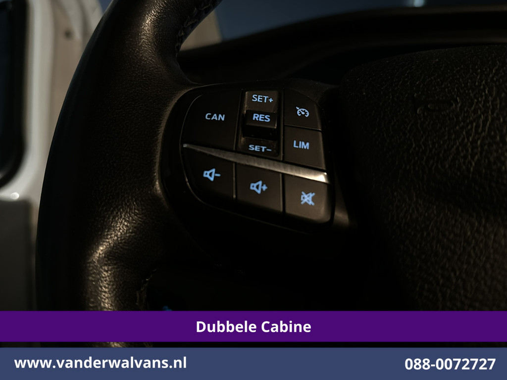 Ford Transit Custom 2.0 TDCI 130pk L2H1 Dubbele Cabine Euro6 Airco | 5-Zits | Navigatie | Apple Carplay | LED | Cruisecontrol Android Auto, Stoelverwarming, Parkeersensoren, Achterklep 7