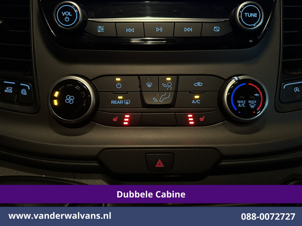 Ford Transit Custom 2.0 TDCI 130pk L2H1 Dubbele Cabine Euro6 Airco | 5-Zits | Navigatie | Apple Carplay | LED | Cruisecontrol Android Auto, Stoelverwarming, Parkeersensoren, Achterklep 8