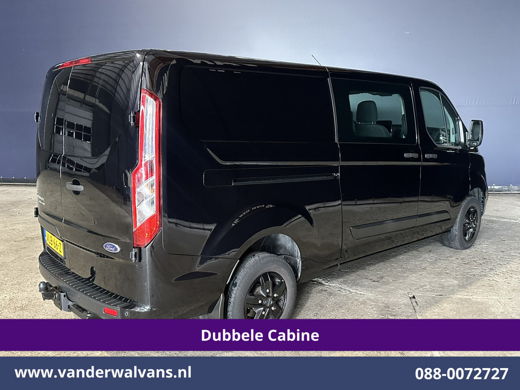 Ford Transit Custom 2.0 TDCI 130pk L2H1 Dubbele Cabine Euro6 Airco | 5-Zits | Navigatie | LED | Apple Carplay | Cruisecontrol 2800kg trekhaak, LM velgen, Parkeersensoren 14