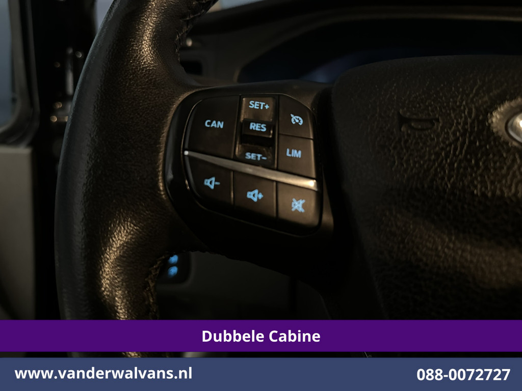 Ford Transit Custom 2.0 TDCI 130pk L2H1 Dubbele Cabine Euro6 Airco | 5-Zits | Navigatie | LED | Apple Carplay | Cruisecontrol 2800kg trekhaak, LM velgen, Parkeersensoren 8