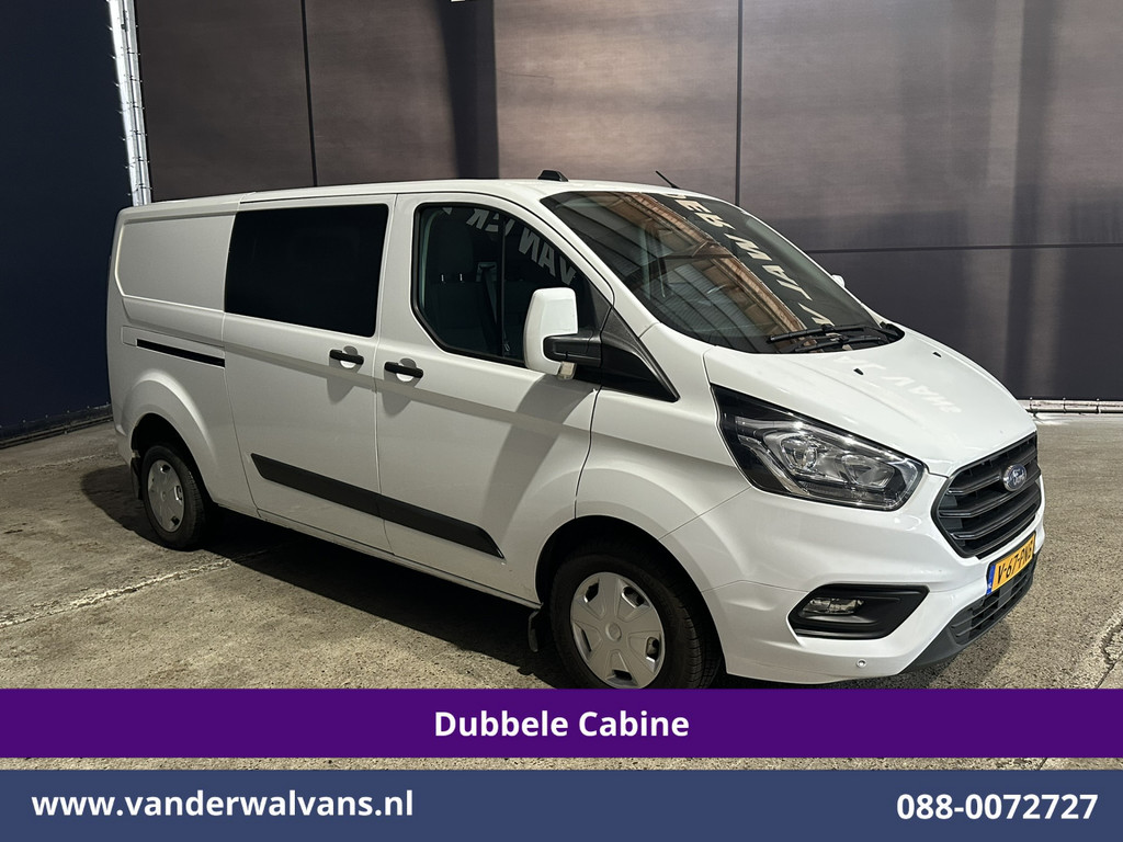 Ford Transit Custom 2.0 TDCI 130pk L2H1 Dubbele Cabine Euro6 Airco | 6-Zits | Camera | Apple Carplay Android Auto, Cruisecontrol, Stoelverwarming, Parkeersensoren, Achterklep 10