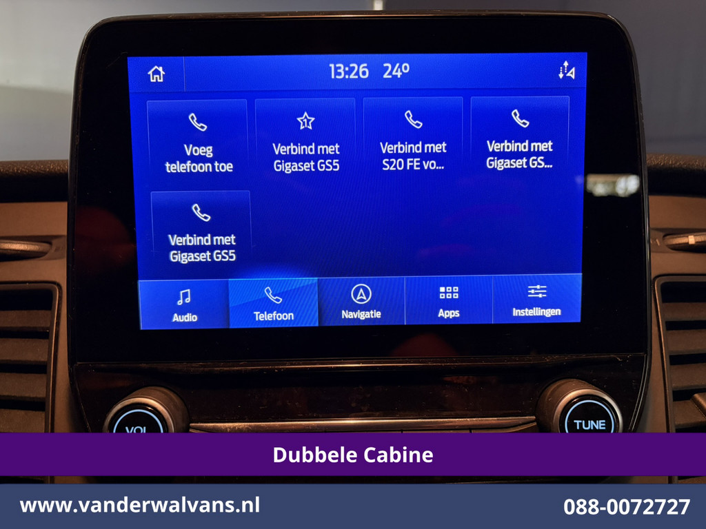 Ford Transit Custom 2.0 TDCI 130pk L2H1 Dubbele Cabine Euro6 Airco | 6-Zits | Camera | Apple Carplay Android Auto, Cruisecontrol, Stoelverwarming, Parkeersensoren, Achterklep 15