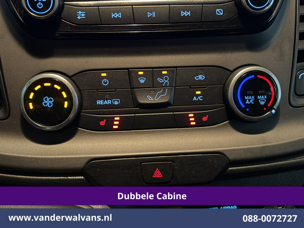 Ford Transit Custom 2.0 TDCI 130pk L2H1 Dubbele Cabine Euro6 Airco | 6-Zits | Camera | Apple Carplay Android Auto, Cruisecontrol, Stoelverwarming, Parkeersensoren, Achterklep 7