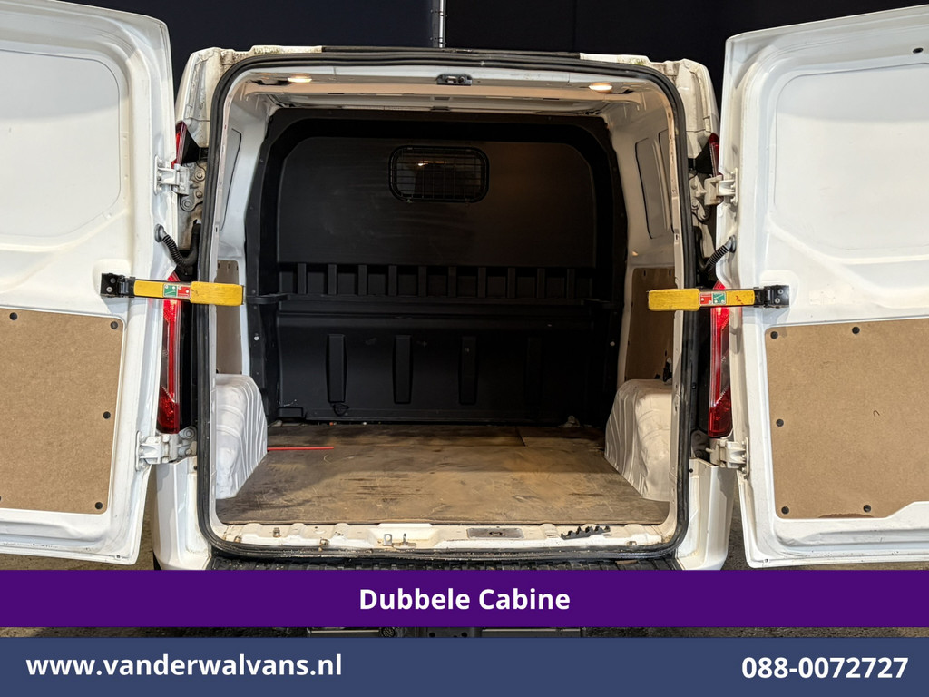 Ford Transit Custom 2.0 TDCI 130pk L2H1 Dubbele Cabine Euro6 Airco | 6-Zits | LED | Cruisecontrol | Trekhaak Parkeersensoren, Verwarmde voorruit 11