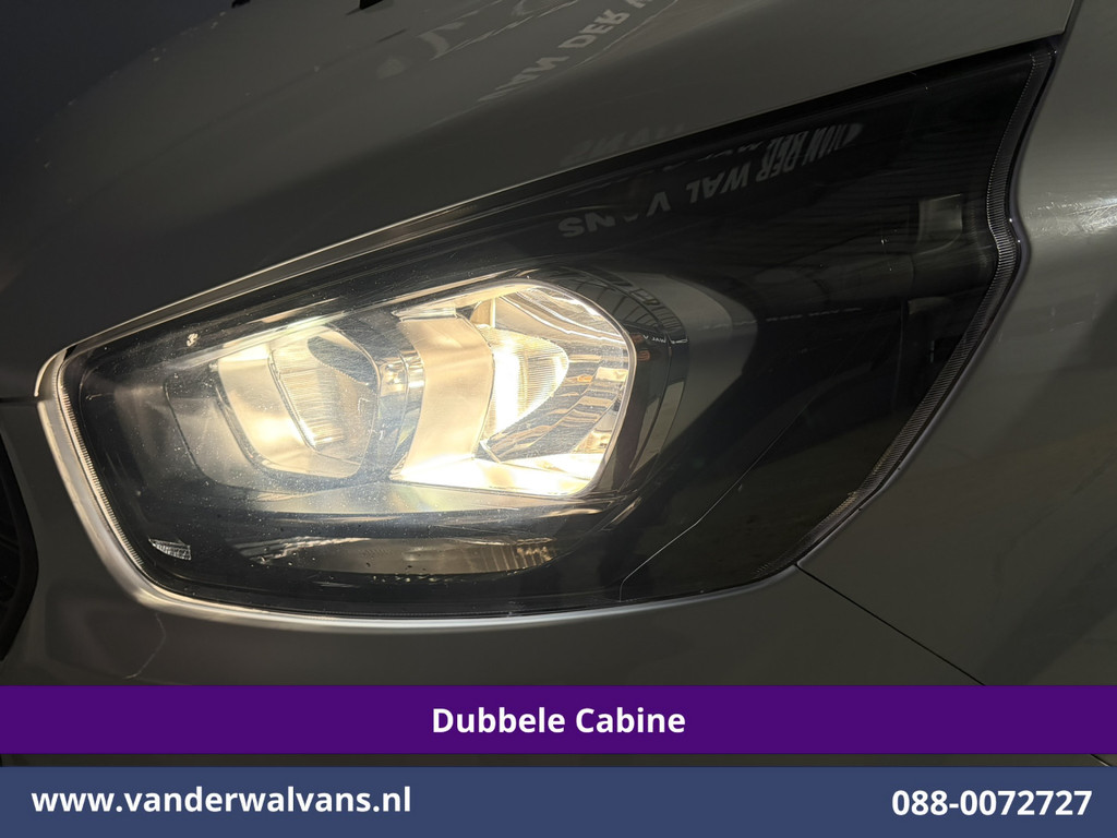 Ford Transit Custom 2.0 TDCI 130pk L2H1 Dubbele Cabine Euro6 Airco | 6-Zits | LED | Cruisecontrol | Trekhaak Parkeersensoren, Verwarmde voorruit 12
